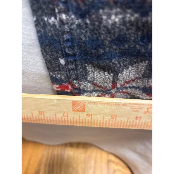 Boys 1892 Fair Isle Jogger Pants With Drawstring Waist & Button Closure M - Picture 8 of 11